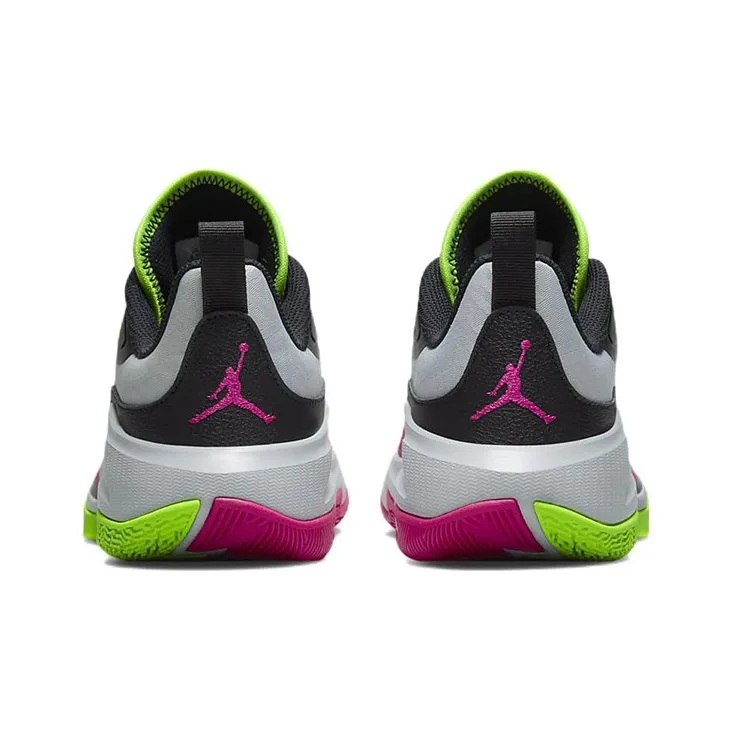 Jordan One Take 3 Russell Westbrook 3 Minimalist Low Top Basketball Shoes Green Red Black Teenagers-4