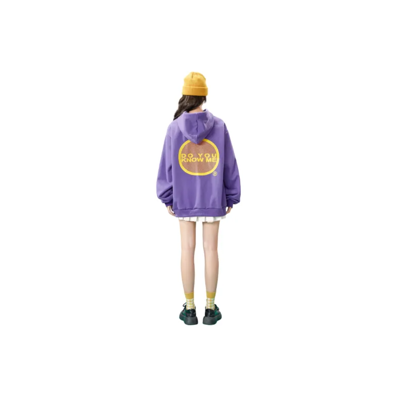 B.Duck Sweatshirt Women's Purple-1