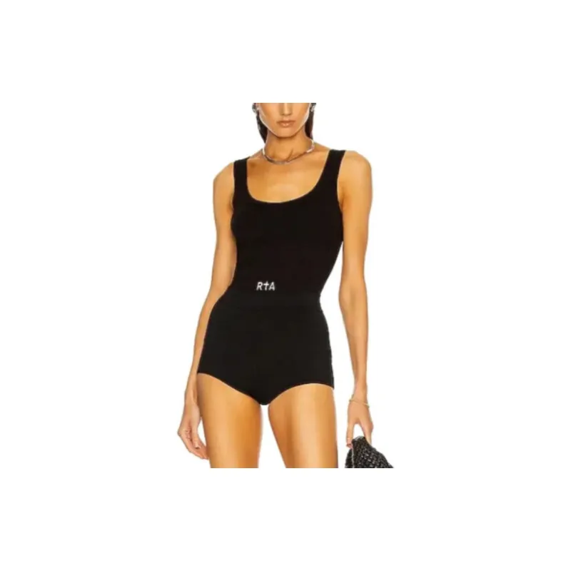 Rta Bodysuits Women's Black-1