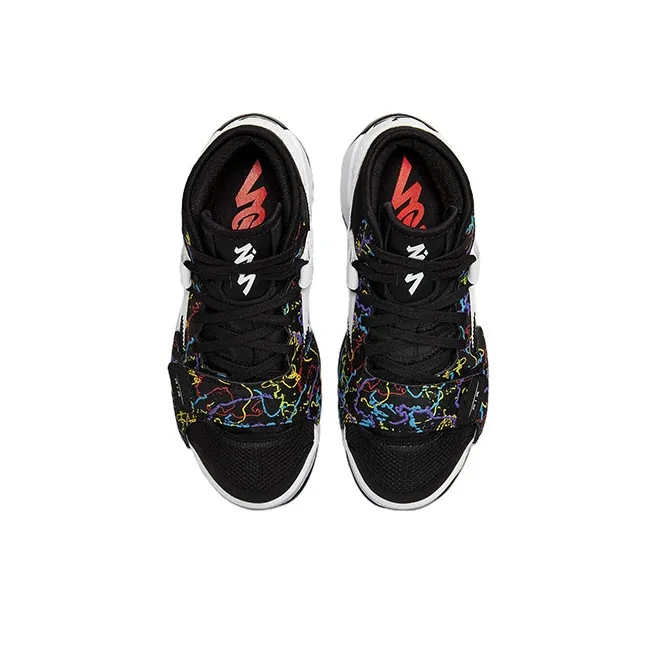 Jordan Zion 2 Noah White Black Multi-Color GS-3
