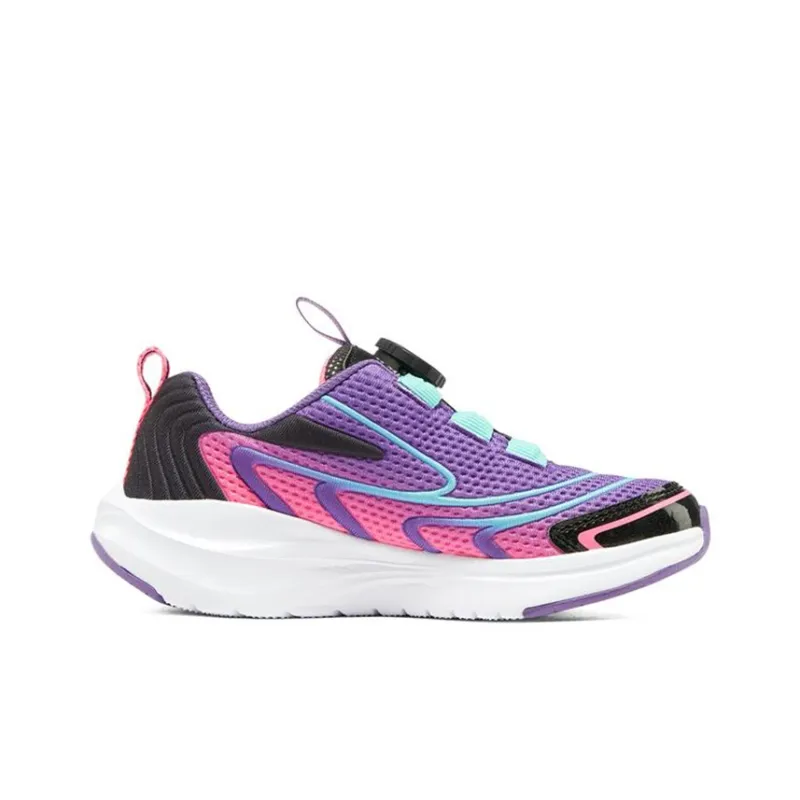 Skechers Ultra Groove Slip-Resistant Cushioning Wear-Resistant Kids Lifestyle Shoes Purple Color Teenagers-1