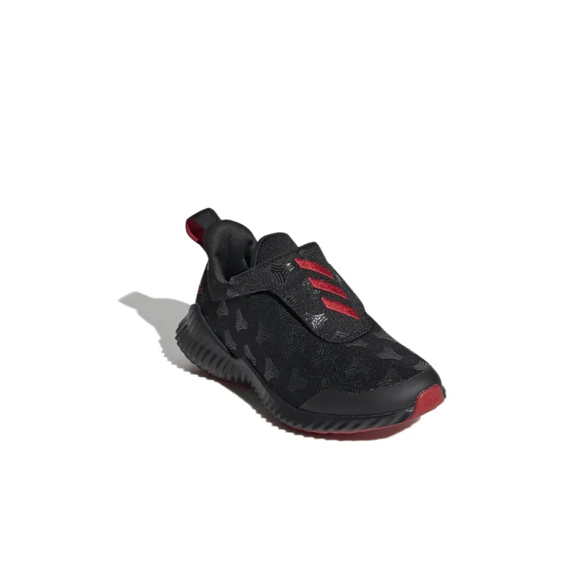 Adidas Fortarun Tango Ac K Breathable Low Top Kids Lifestyle Shoes Black Red Kids'-1
