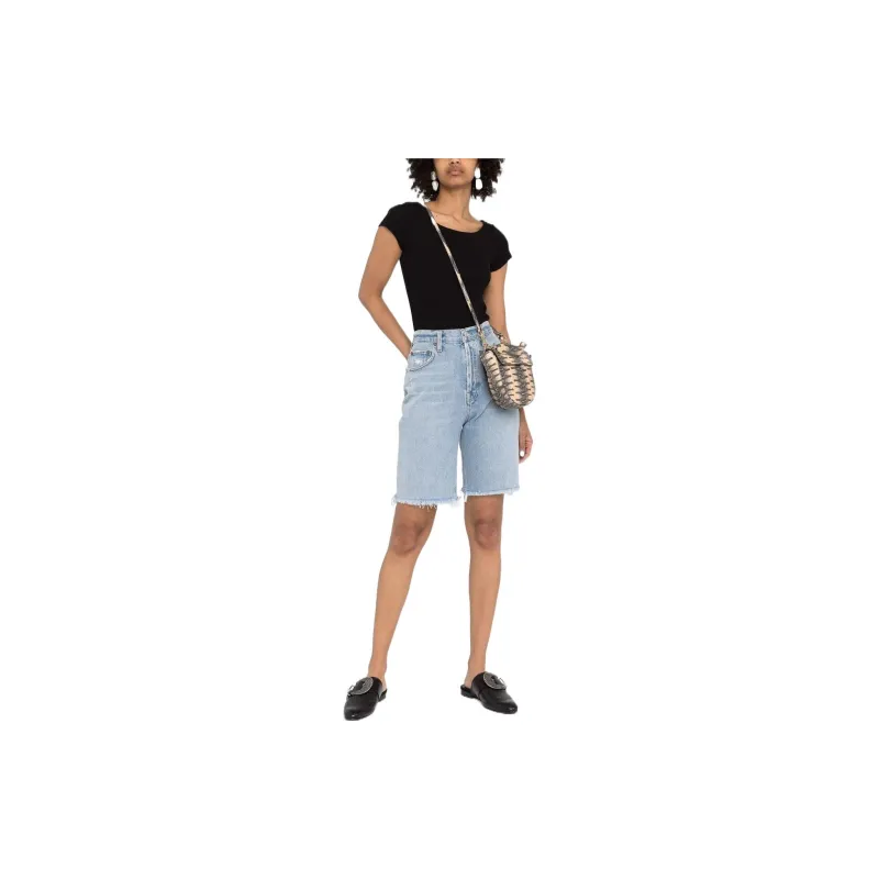 AGOLDE High rise Knee length Jeans-1