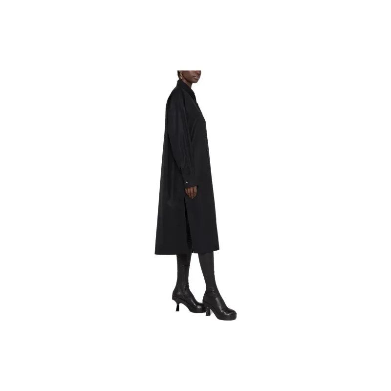 DIESEL D Lun Logo Embroidered Shirt Dress-3