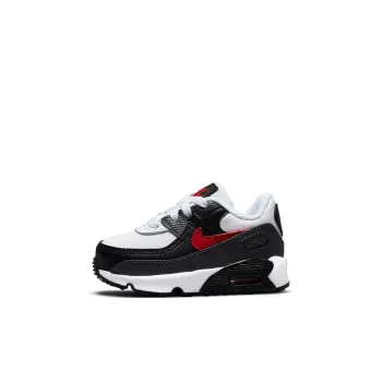 Nike Air Max 90 White University Red Iron Grey TD