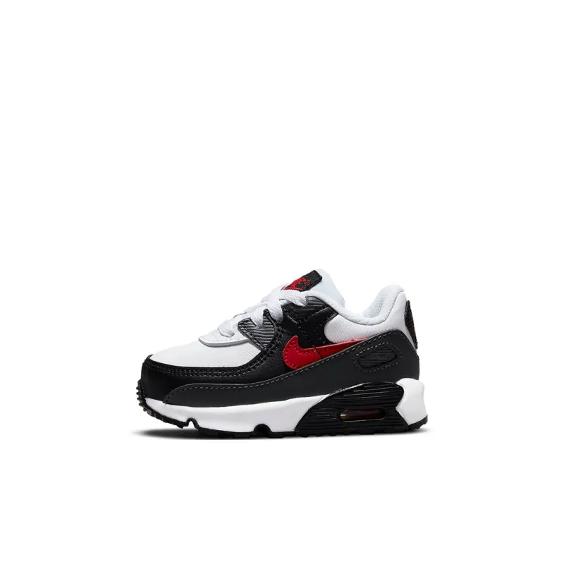 Nike Air Max 90 White University Red Iron Grey TD-0