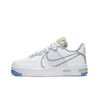 Nike Air Force 1 Low React SU White Light Smoke Grey GS