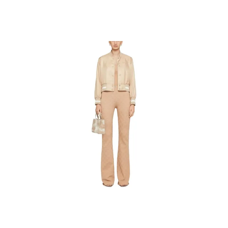 Givenchy 4G Jacquard Flared Trousers-1