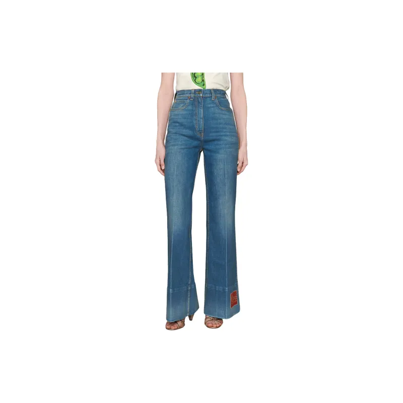 GUCCI Jeans Women's Blue-2