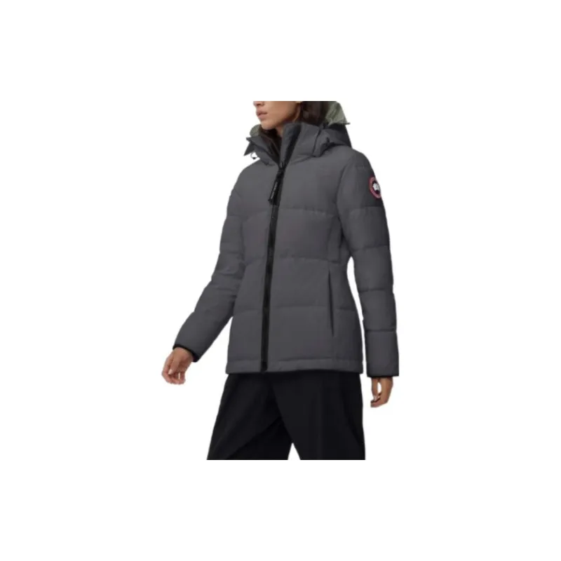 Canada Goose Chelsea Series Down Jackets Women's Dark Gray-3