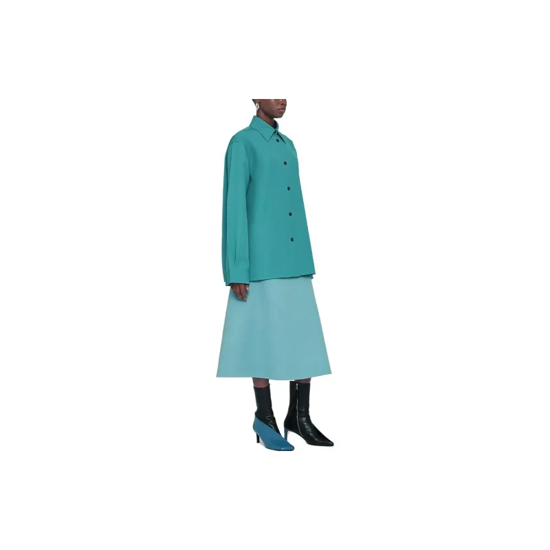 JIL SANDER Buttoned Long Sleeved Shirt-3