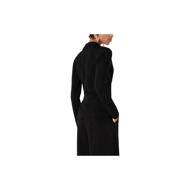 GIORGIO ARMANI Embellished Wrapped Blazer-2