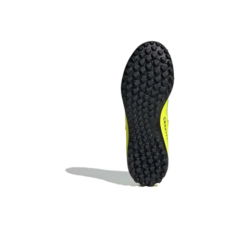 Adidas X Crazyfast Club Cushioning, Wear Resistant Low Top Kids' Soccer Shoes Yellow Kids'-3
