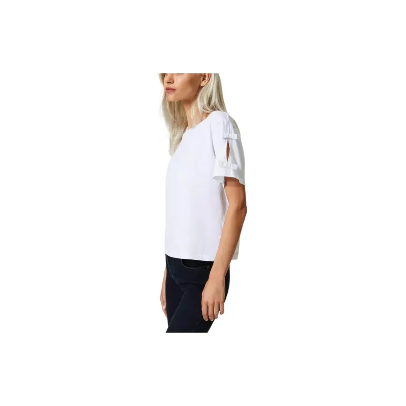 TWINSET Actitude Cotton T-shirt-3