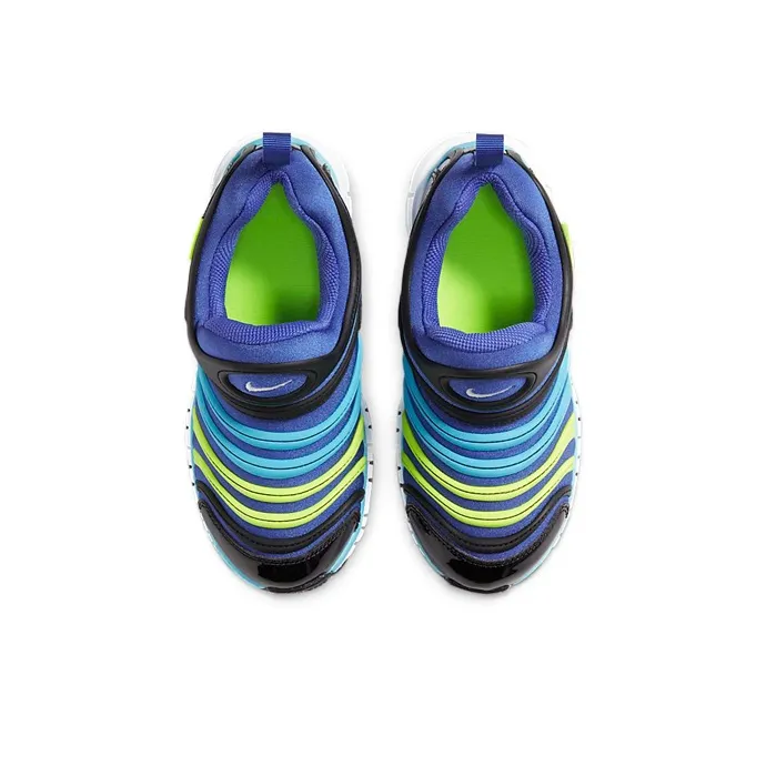 Nike Dynamo Free Low Top Sports Casual Shoes Blue Black Children Aged 3 7 Years Old-3