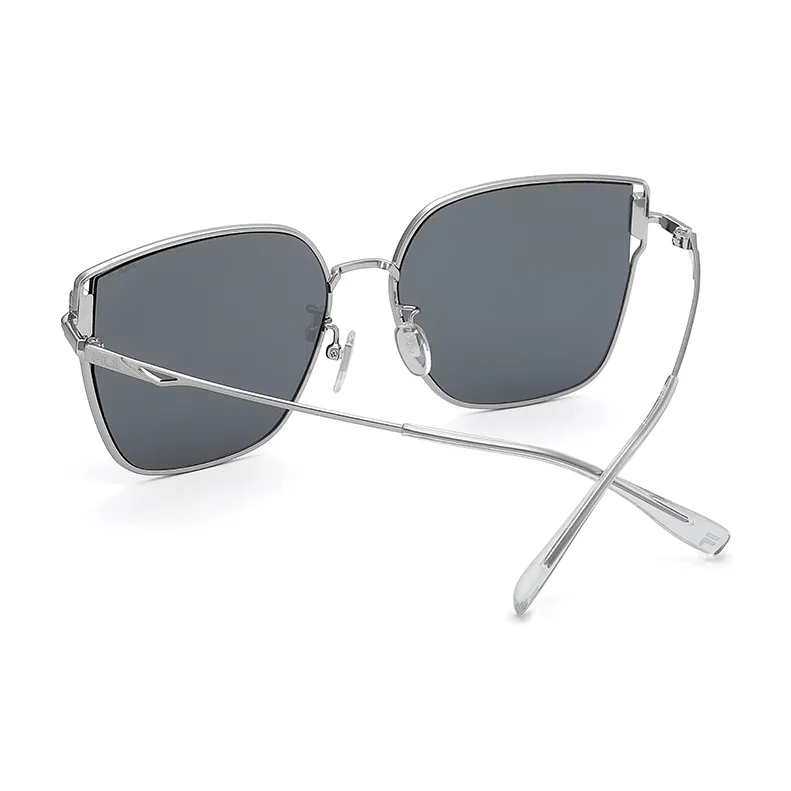 FILA Alloy Butterfly Sunglasses Unisex Gold/Silver Gray/Black-2