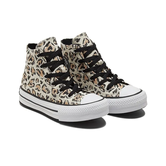 Converse Chuck Taylor All Star EVA Lift Platform High PS 'Leopard'-2