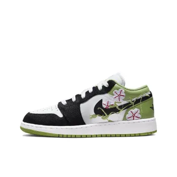 Jordan Kids Air Jordan 1 Low SE 'Floral' Sneakers