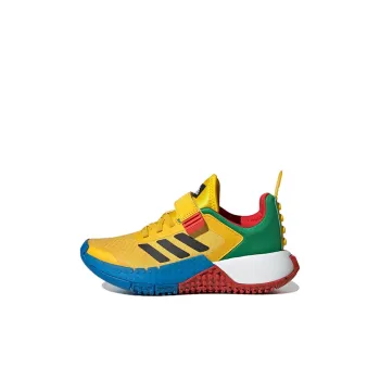 LEGO x Adidas Sport Pro Dna Anti Slip Wear Resistant Low Top Sports Casual Shoes Yellow Green Blue Kids'