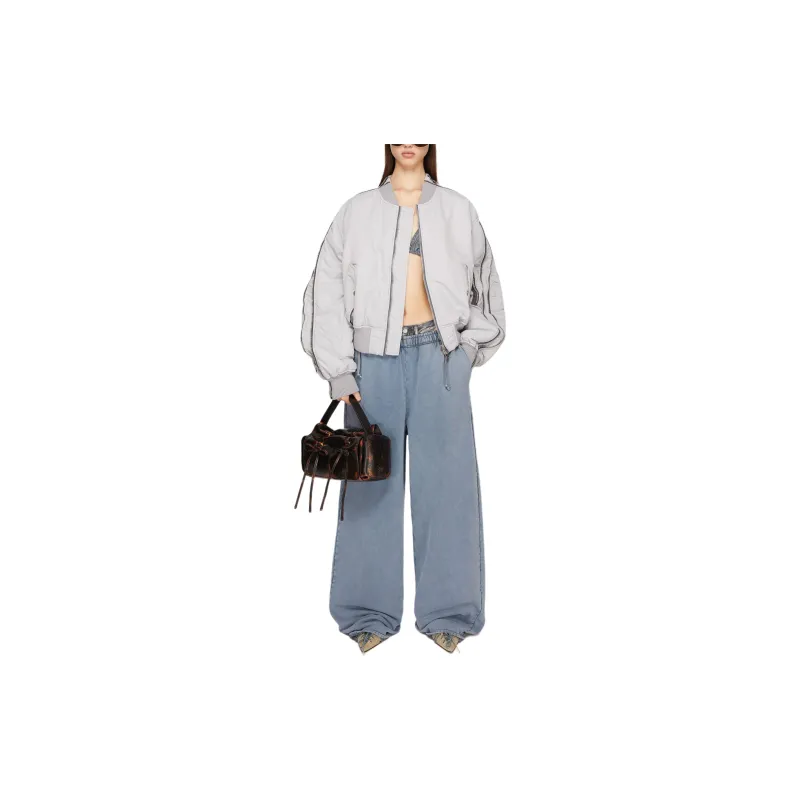 Acne Studios Sweatpants Knitted Sweatpants Women's Blue-2