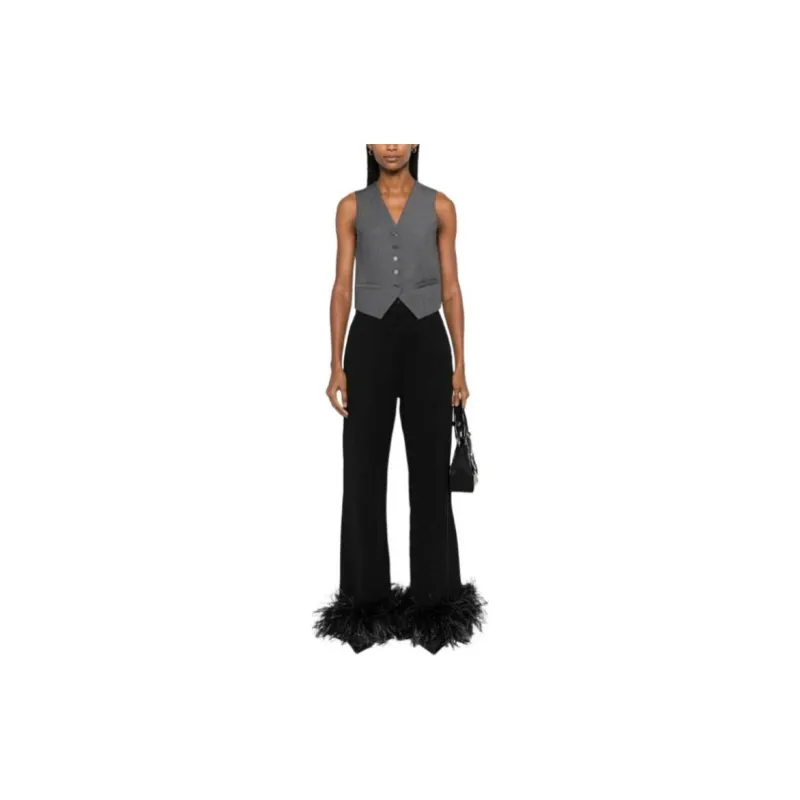 PRADA Fluff Edge Trousers-2