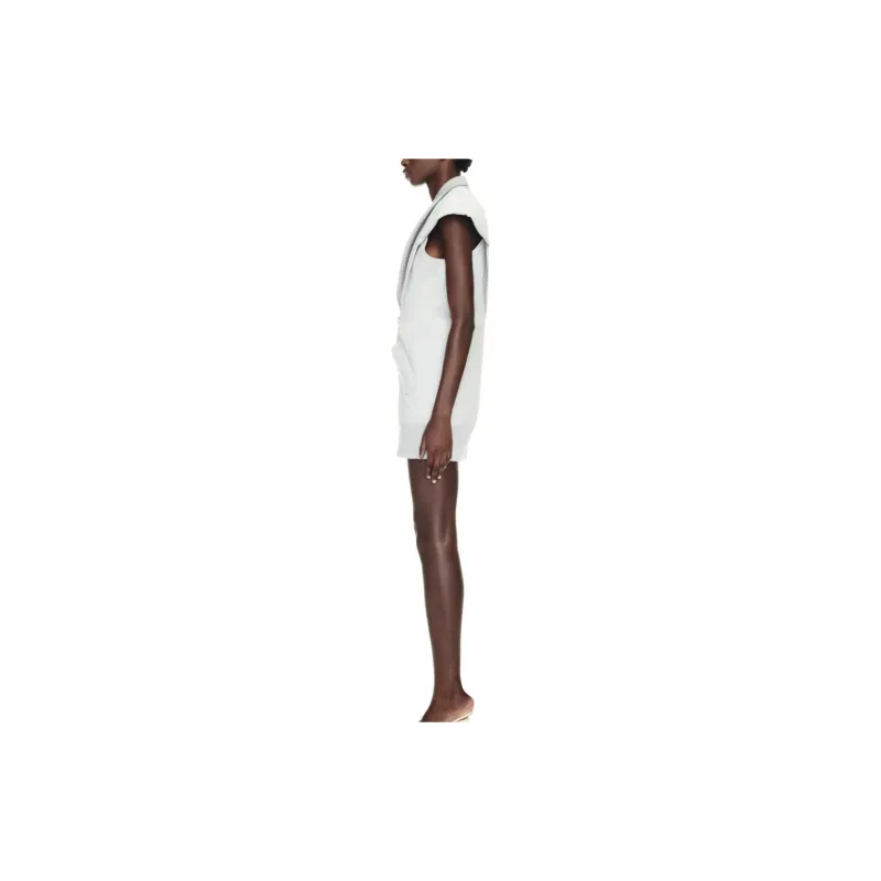 OFF WHITE Co S/S Sleeveless Padded Minidress-3