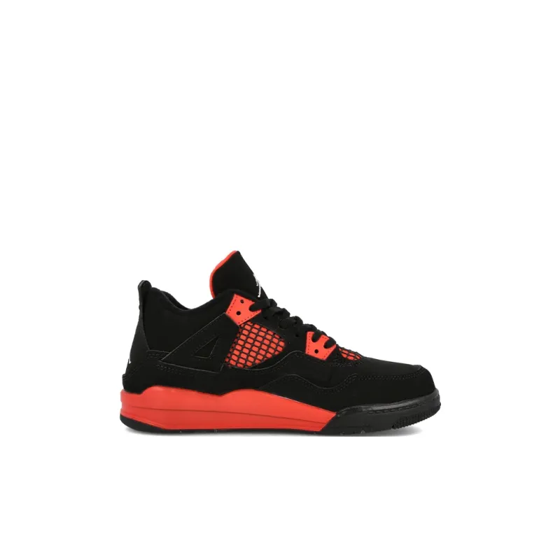 Jordan Kids Air Jordan 4 Retro "Red Thunder" Sneakers-1