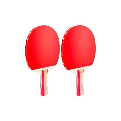 DHS Ping Pong Paddles Kids' All Wood Red Black