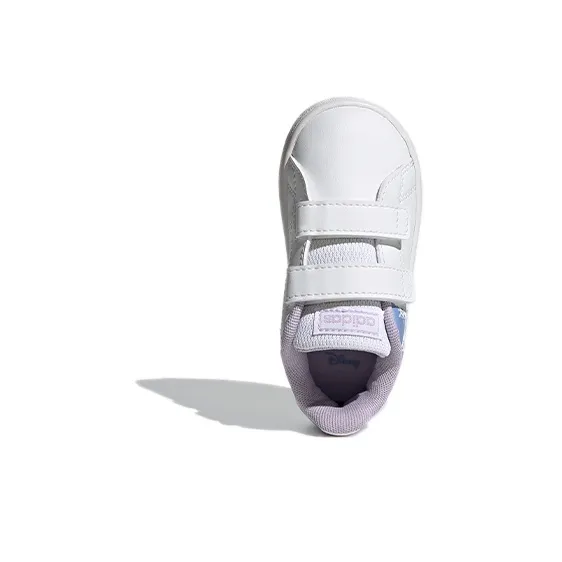 Adidas Neo ADVANTAGE Low-Top Toddler Shoes White Blue Infant And Toddler-4