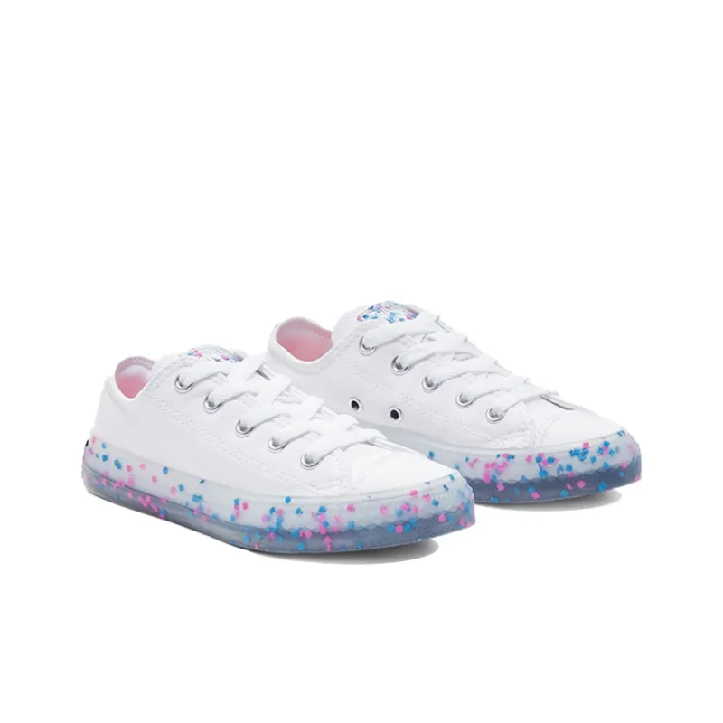 Converse Chuck Taylor All Star White Confetti GS-2
