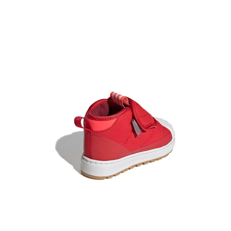 Adidas Originals 360 Boots High Top Toddler Shoes Red Infant And Toddler-3