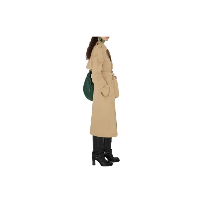 Burberry Gabardine Trench Coat 'Beige'-2