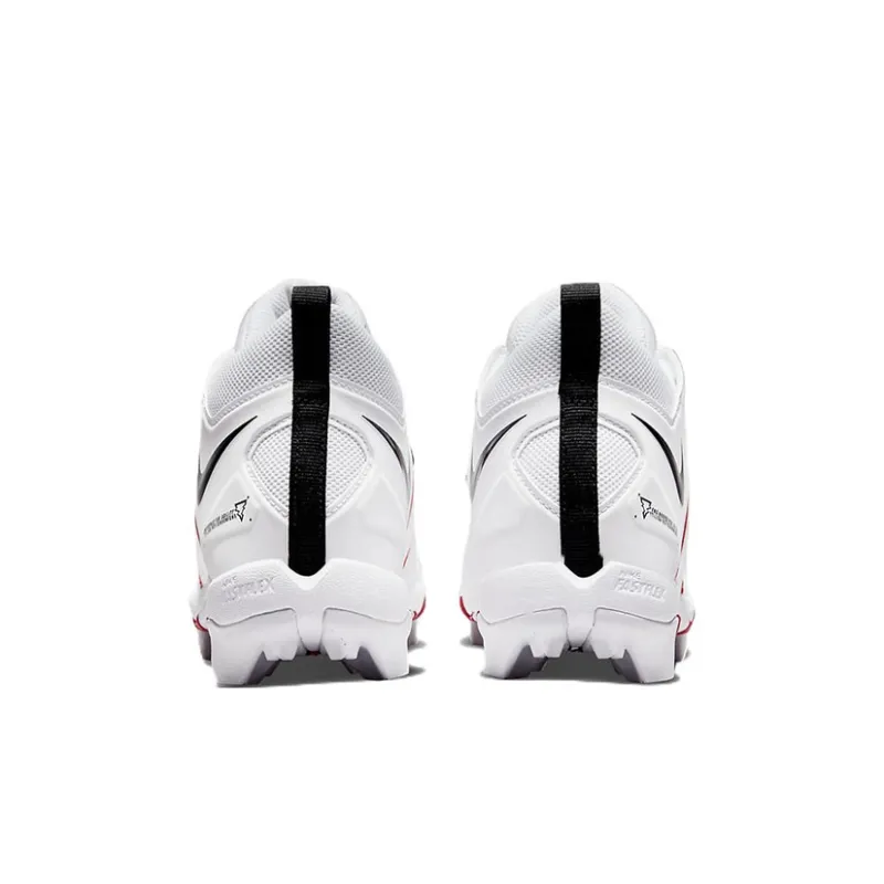 Nike Alpha Menace 3 Shark GS 'White University Red'-4