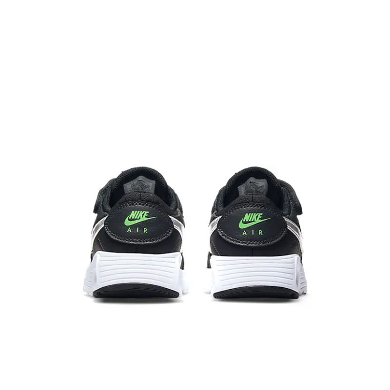 Nike Air Max SC Anti Slip Wear Resistant Low Top Kids Lifestyle Shoes Black White Children Aged 3 7 Years Old-4