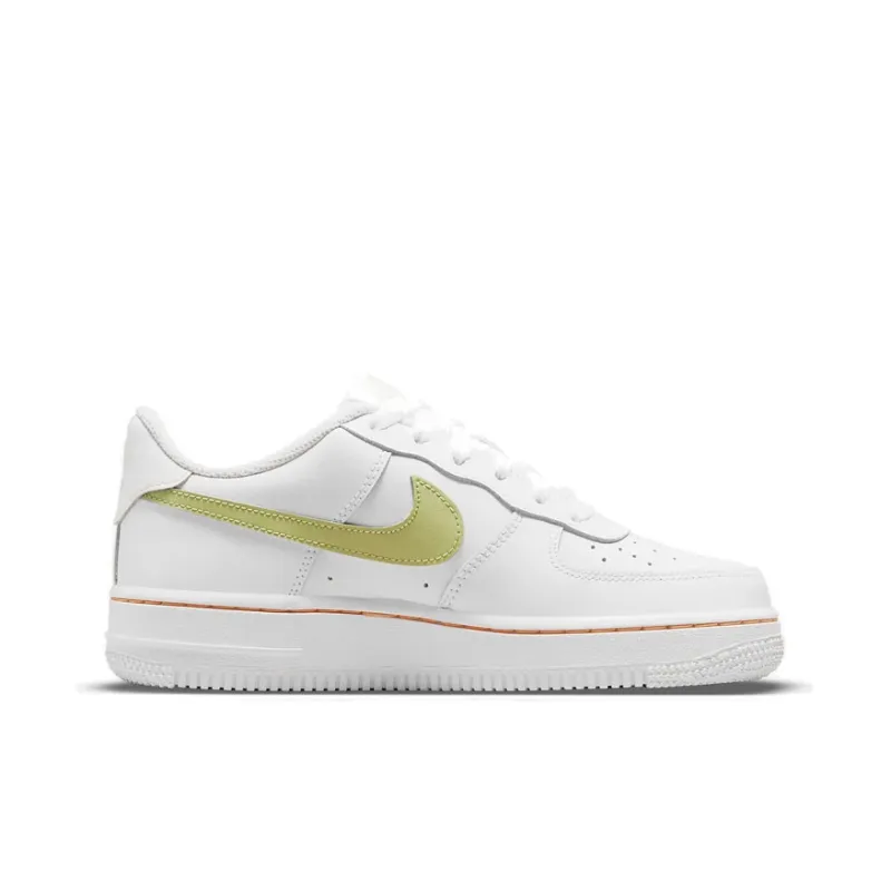 Nike Air Force 1 LV8 'White Green Orange' GS-1