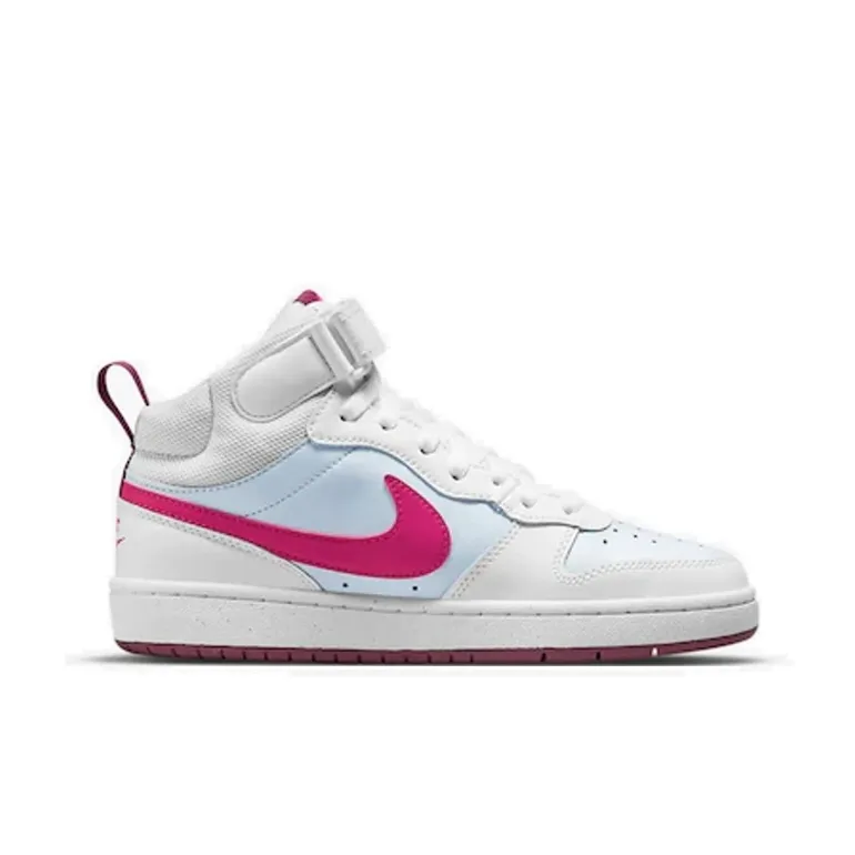 Nike Court Borough Mid 2 'White Sangria Pink Prime' GS-3
