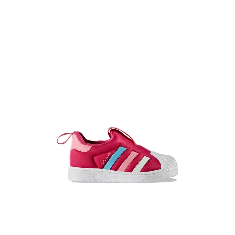 Adidas Originals 360 C Low Top Skateboard Shoes Pink Infant And Toddler-1