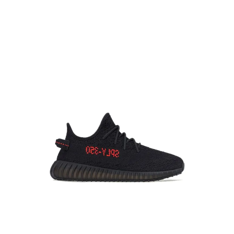 Adidas Yeezy Boost 350 V2 Black Red Kids-1