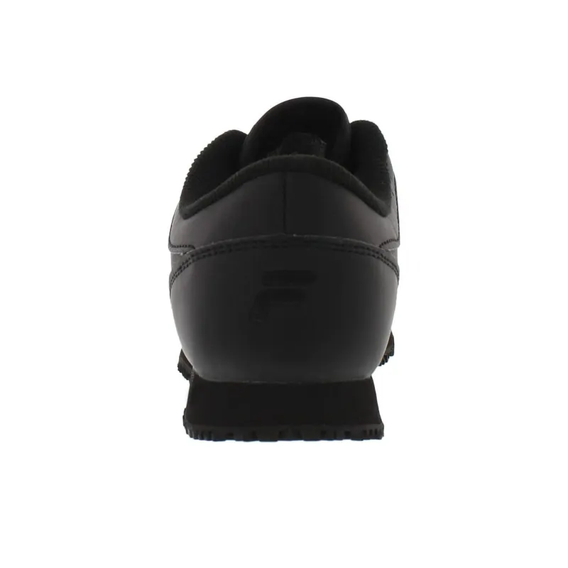 FILA KIDS Machu Anti Kick Cushioning Low Top Kids Lifestyle Shoes Black Kids'-3