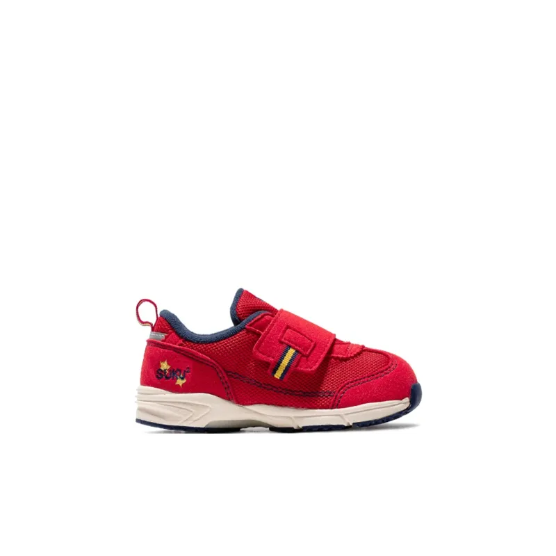 Asics GD.RUNNER BABY LO2 Anti-Slip Wear-Resistant Low-Top Toddler Shoes Red White Infant And Toddler-1
