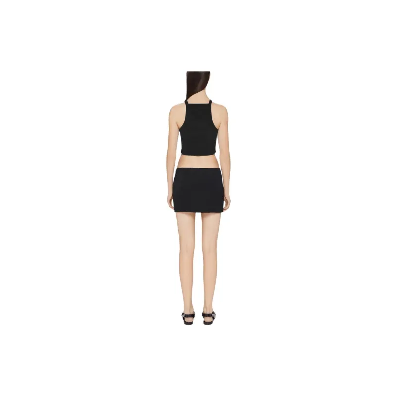 Givenchy Cropped Tank Top 'Black'-2