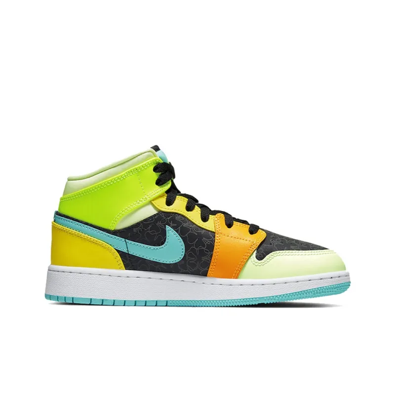 Jordan 1 Mid SE Aurora Green GS-1