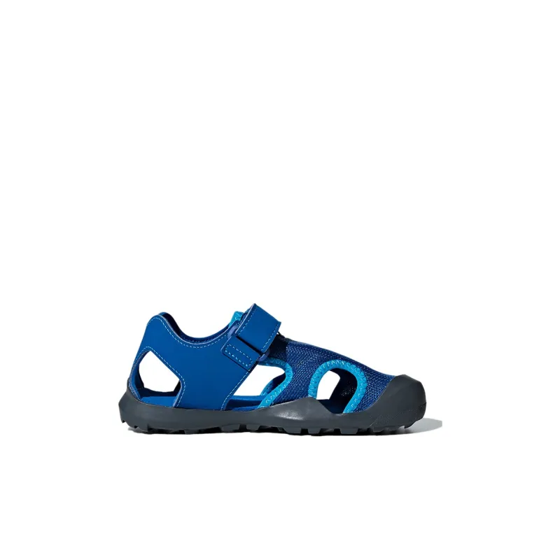 Adidas Captain Toey K Anti Slip Wear Resistant Sandal Blue Kids-1