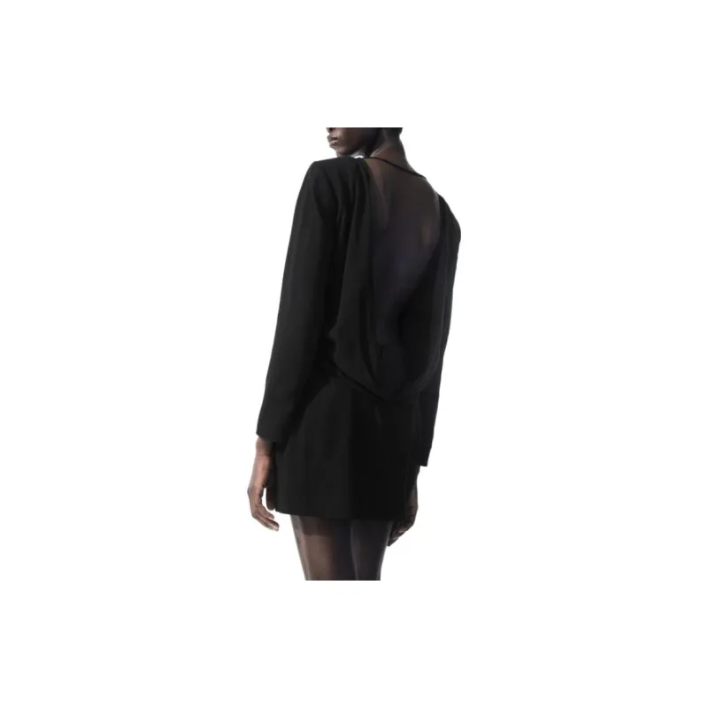 COS Long Sleeved Dresses Women's Black-3