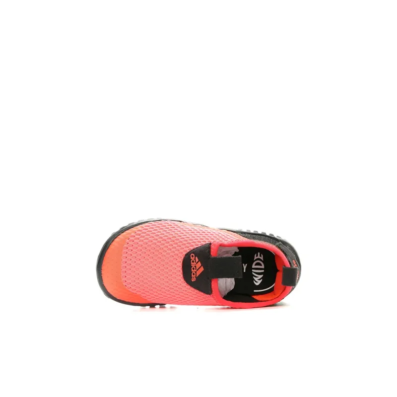 Adidas Summer.Rdy Breathable Low Top Running Shoes Red Black Infant And Toddler-3