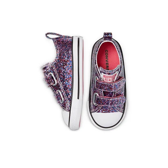 Converse Chuck Taylor All Star   Easy-On Low TD 'Coated Glitter'-4