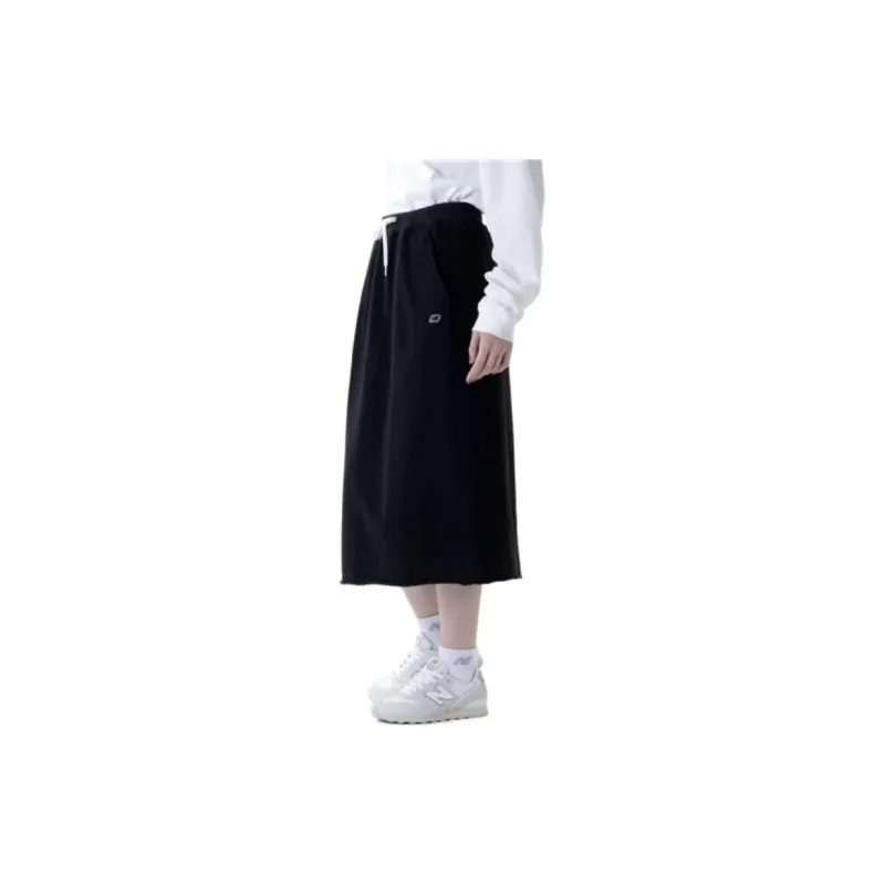 New Balance NB 900 FW23 Casual Long Skirt Women's Black-3