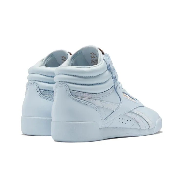 Reebok Freestyle  Cardi B X  High Big Kid 'Glass Blue'-3