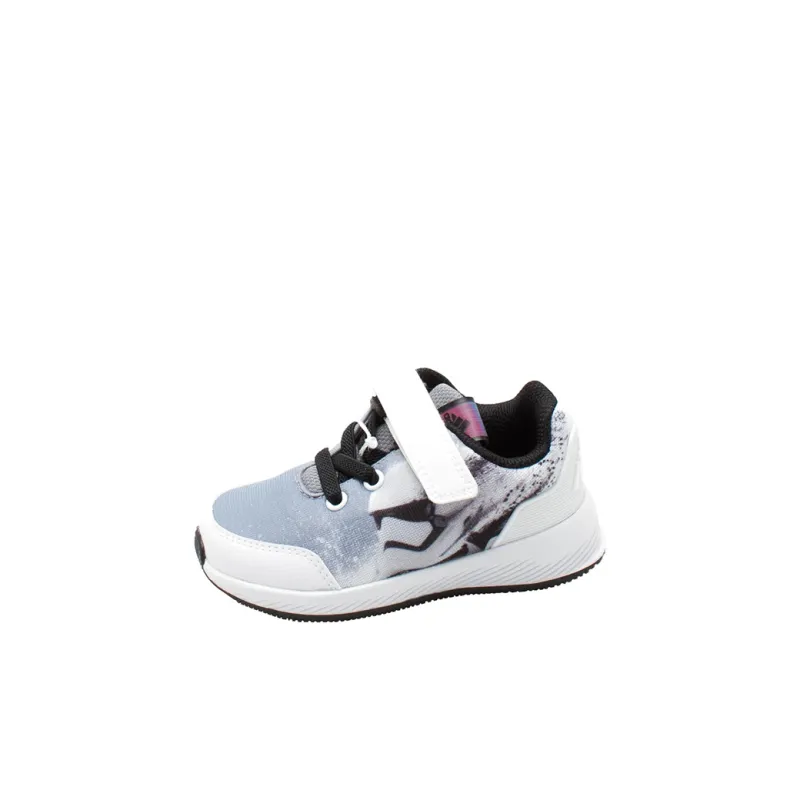 Star Wars x Adidas EL I Durable Breathable Low-Top Toddler Shoes Gray White Infant And Toddler-2
