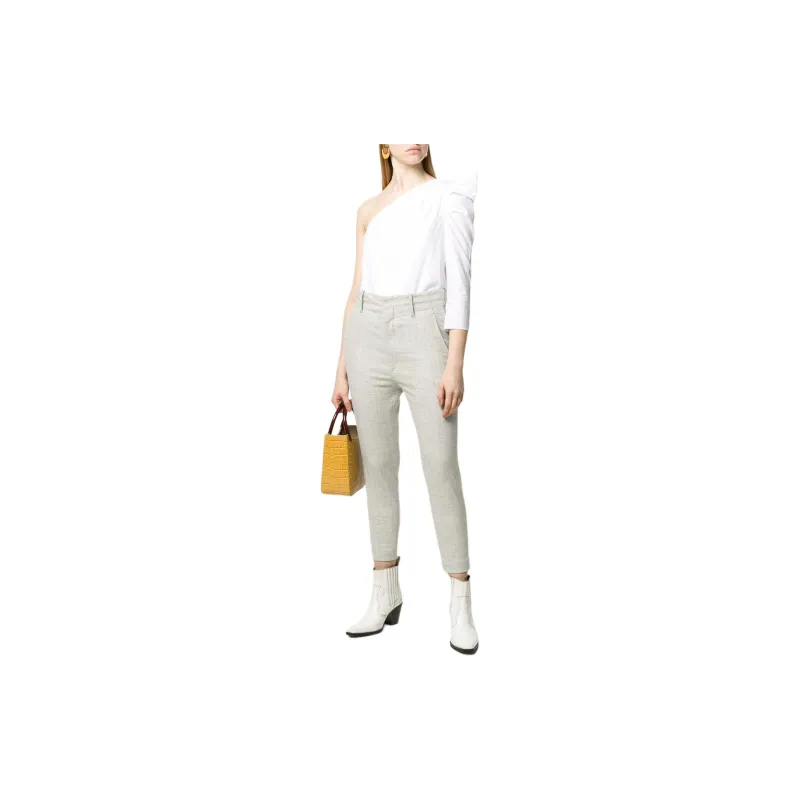 ISABEL MARANT ETOILE Checkered Tailored Trousers-1